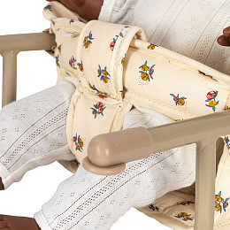 Игрушечный приставной стул для кормления Konges Slojd "Doll Peonia", пионы